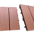 WPC Floor Tiles Easy Installation Composite DIY Interlocking Deck Tiles